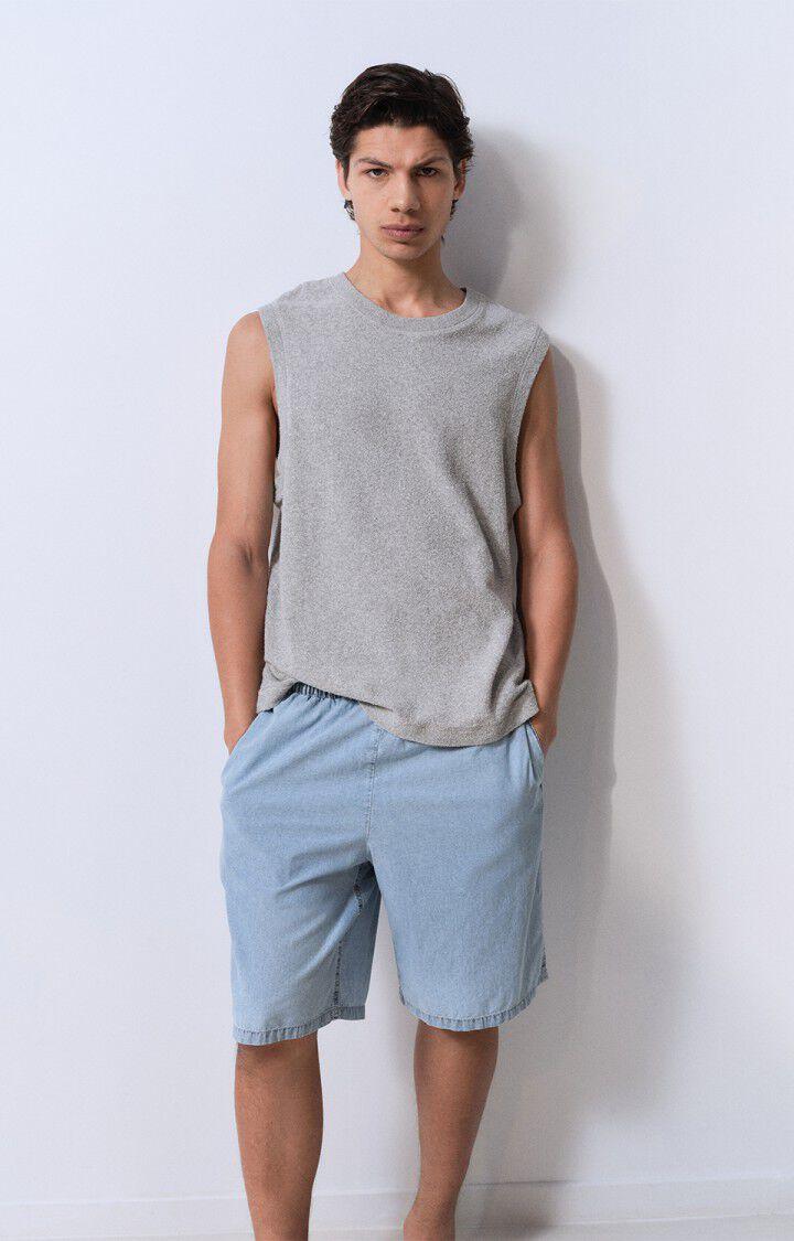 American Vintage Blue Snow Paybou Bermuda Shorts Herren hellblau
